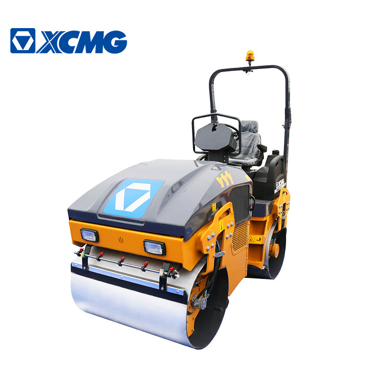 XCMG Official 3 ton light vibratory roller XMR303S China new double drum road roller for sale